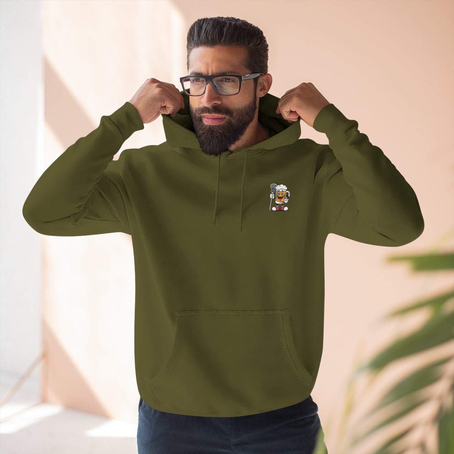 Chugsy McCradle Hoodie — Classic Three-Panel Fleece