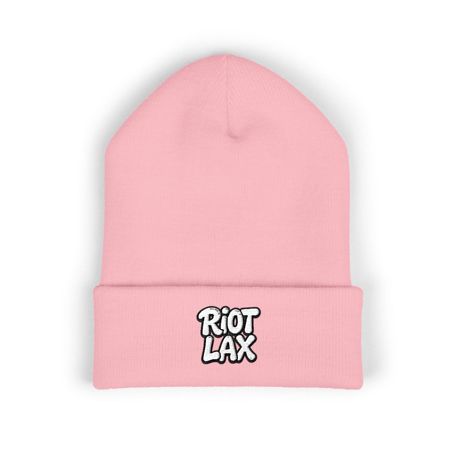 Beanie Hat Embroidered with RIOT LAX