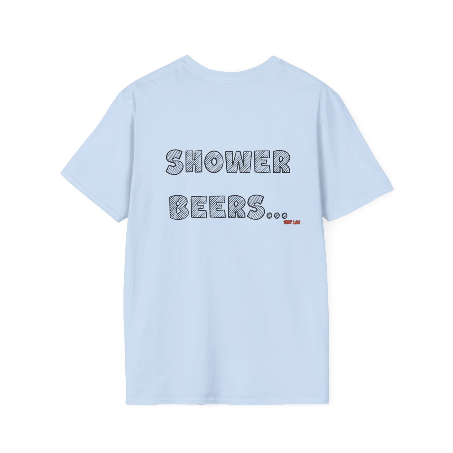 Shower Beers Graphic T-Shirt — Riot Lax Funny Retro Tee