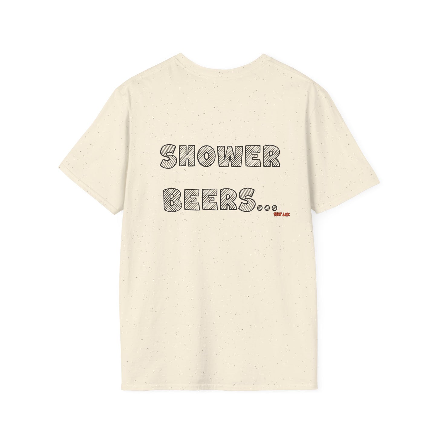 Shower Beers Graphic T-Shirt — Riot Lax Funny Retro Tee
