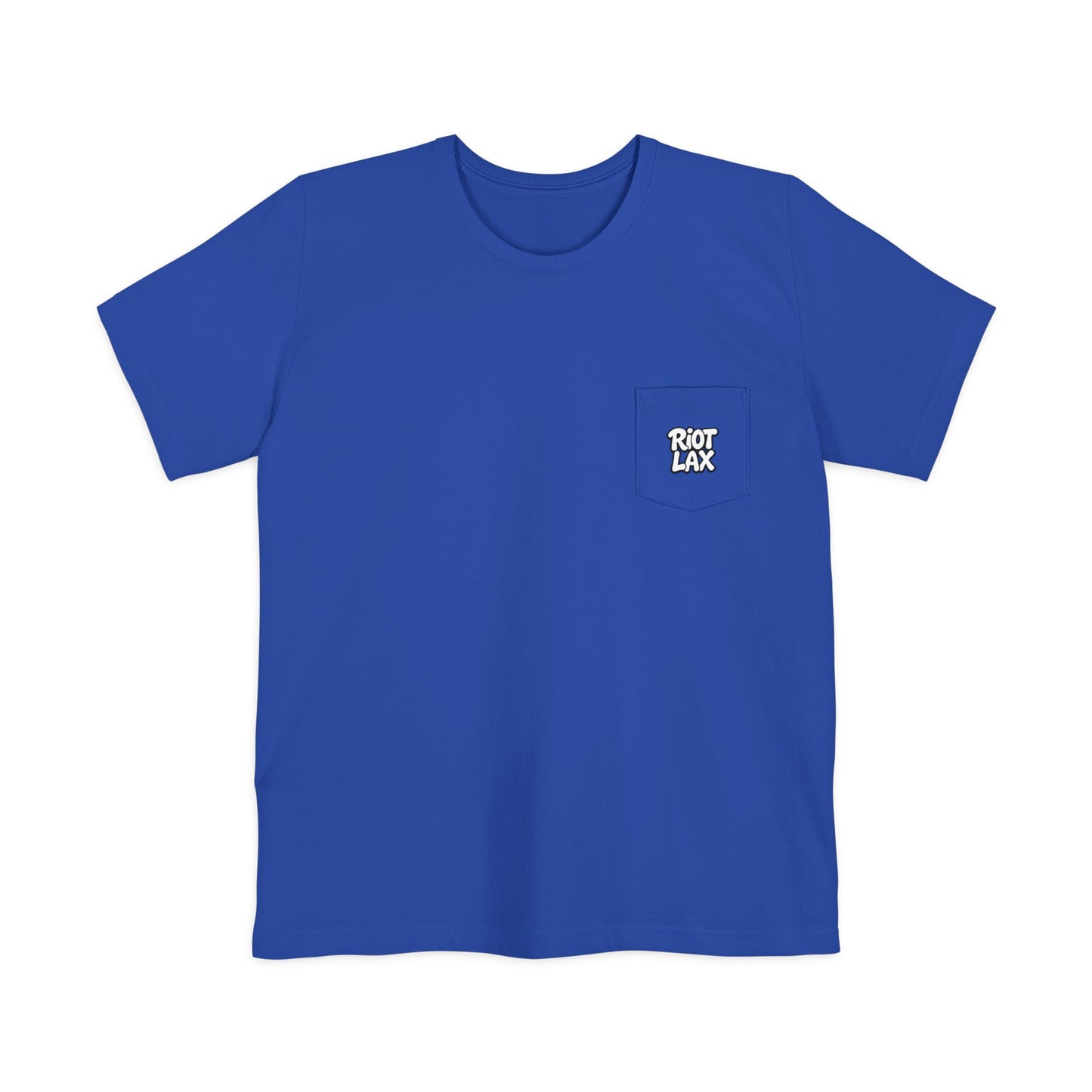 Lacrosse Back Graphic Pocket T-Shirt — Fun Team-Style Design