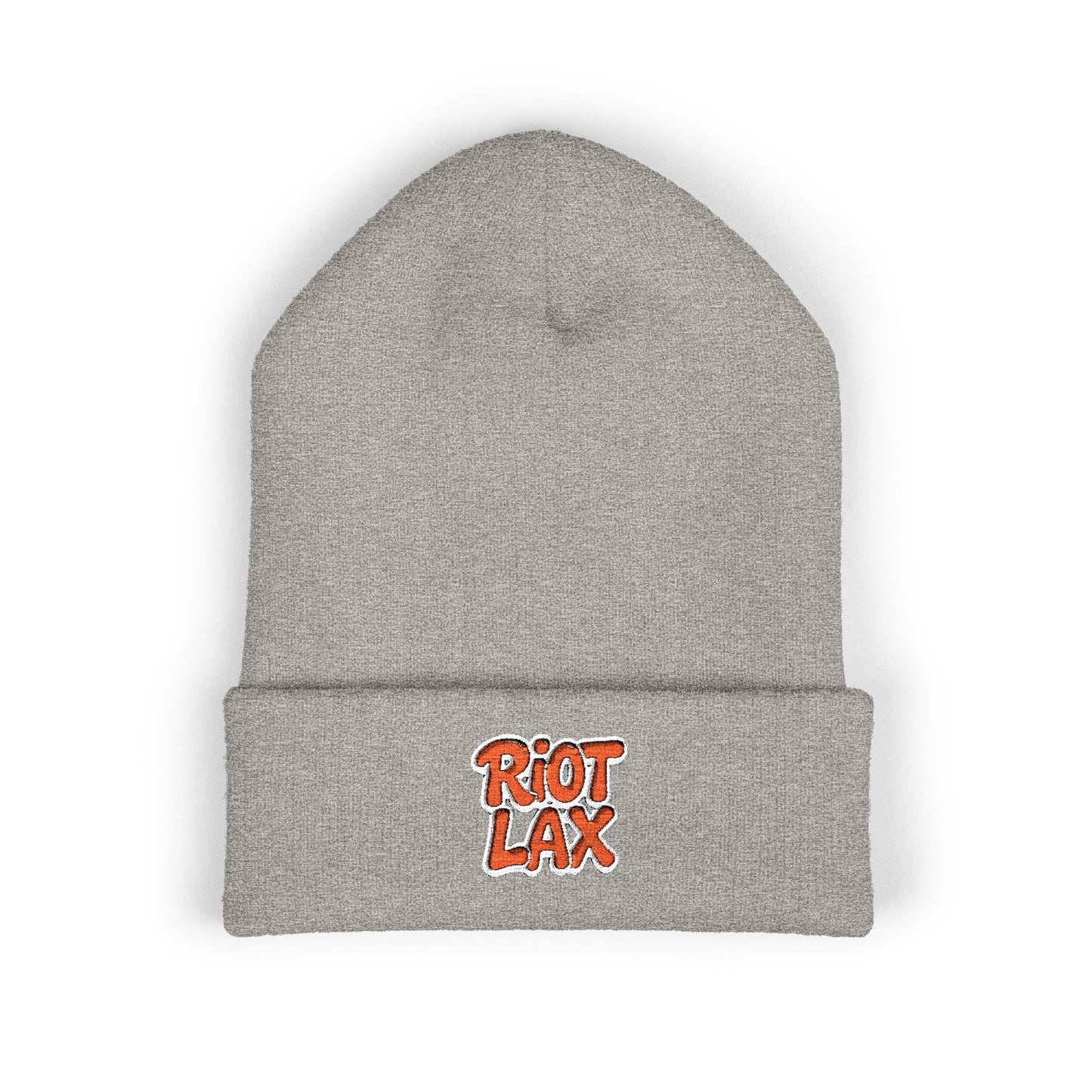Riot Lax Embroidered Cuffed Beanie