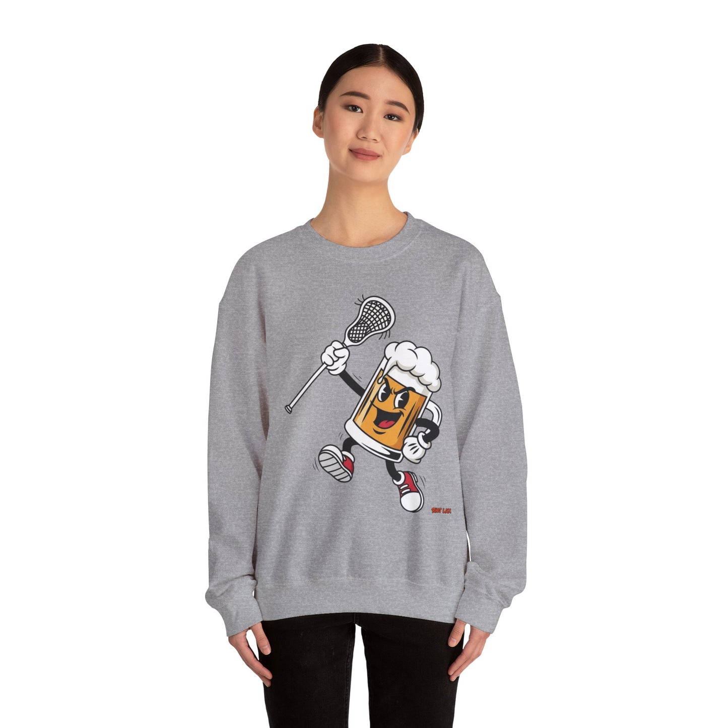 Crewneck Sweatshirt featuring Mascot Chugsy McCradle