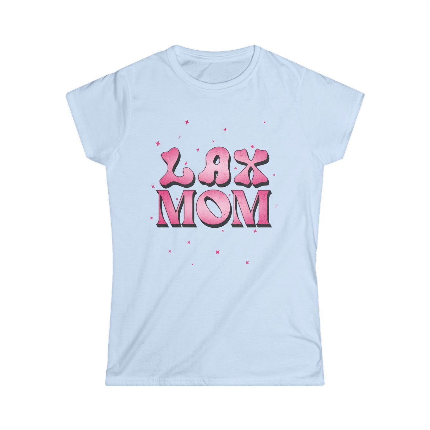LAX Mom Tee, Perfect Gift for Sports Moms, Soft Comfortable Women's Shirt, Casual Wear, Team Spirit Apparel