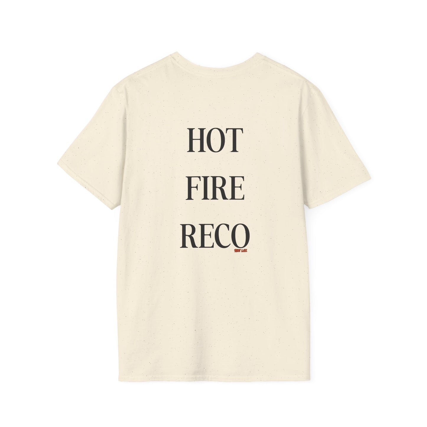 Lacrosse Defense Terms T-Shirt — 'Hot, Fire, Reco' Classic Defense Tee