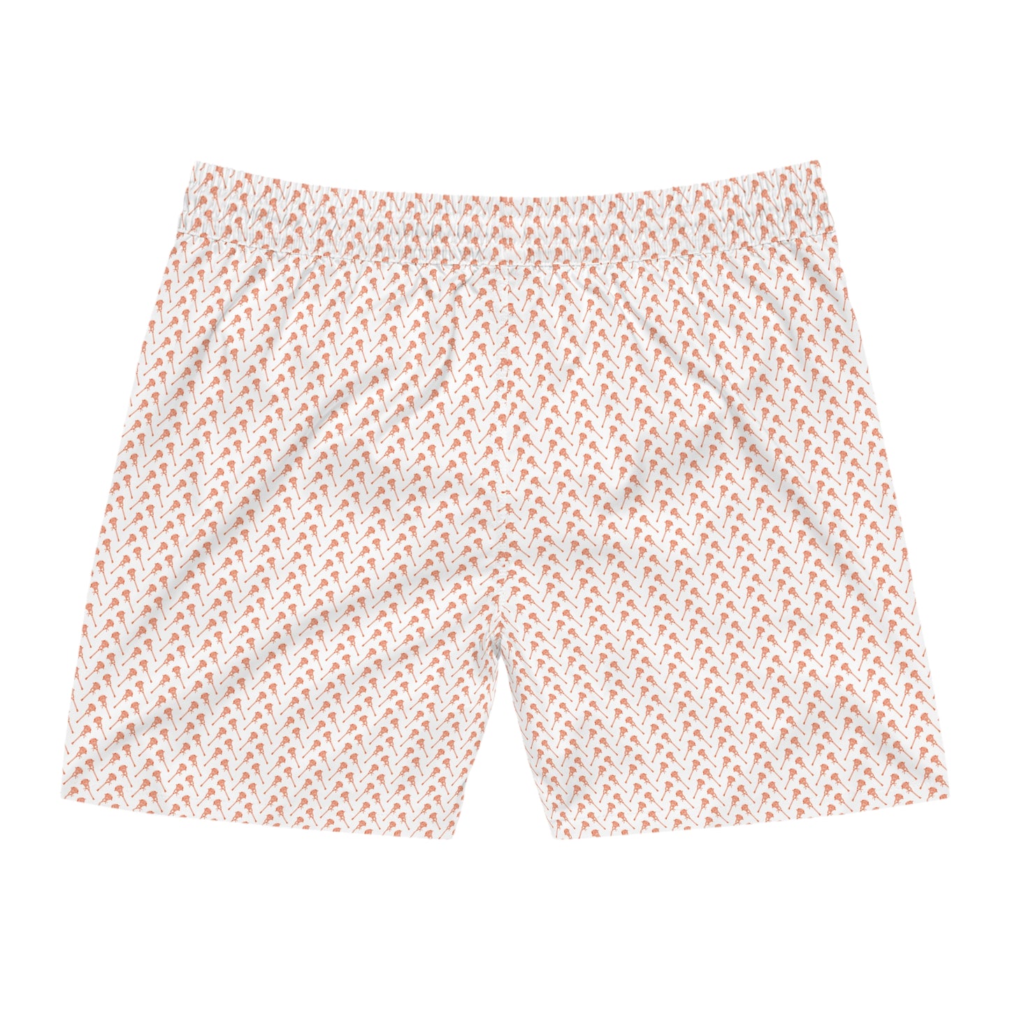 Men's LAX Swim Shorts - Stylish Beachwear, Summer Swim Trunks, Lacrosse Gifts, Perfect for Vacations, Trendy Swimwear