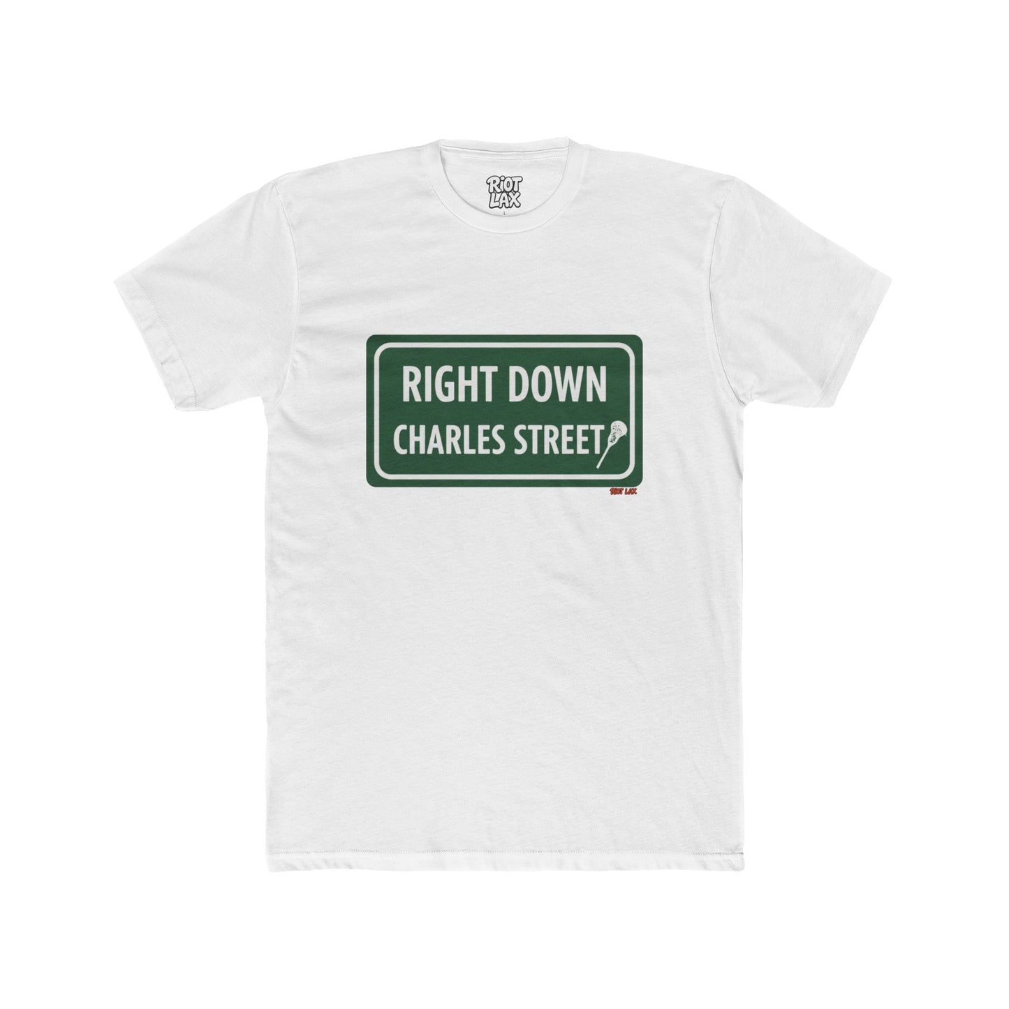 Charles Street Lacrosse Tee — Men's/Women's Team Shirt