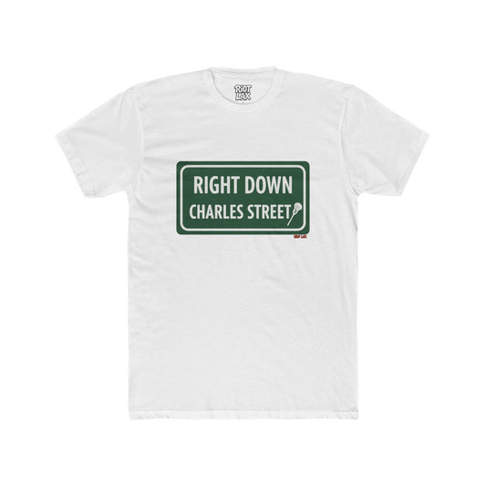 Charles Street Lacrosse Tee — Men's/Women's Team Shirt