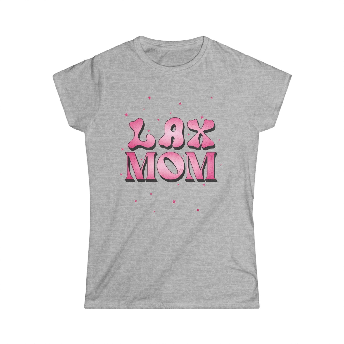 LAX Mom Tee, Perfect Gift for Sports Moms, Soft Comfortable Women's Shirt, Casual Wear, Team Spirit Apparel