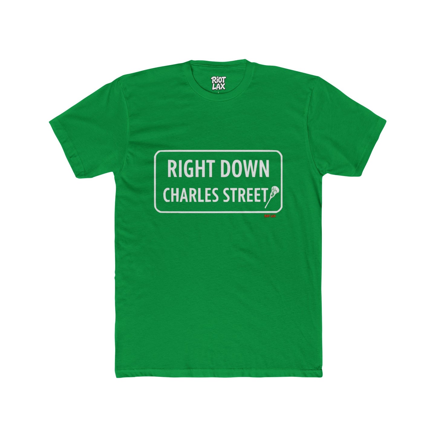 Charles Street Lacrosse Tee — Men's/Women's Team Shirt