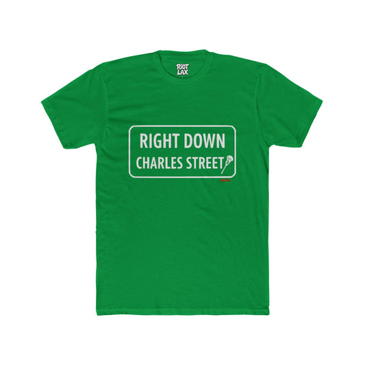 Charles Street Lacrosse Tee — Men's/Women's Team Shirt