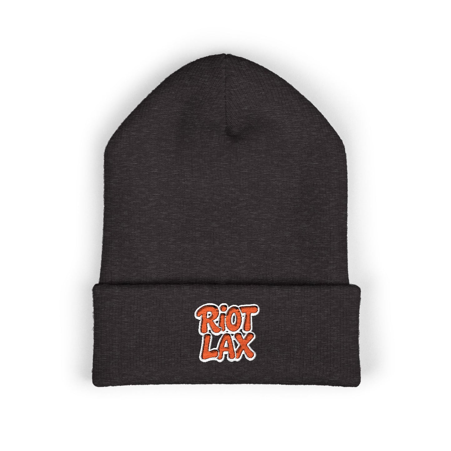 Riot Lax Embroidered Cuffed Beanie
