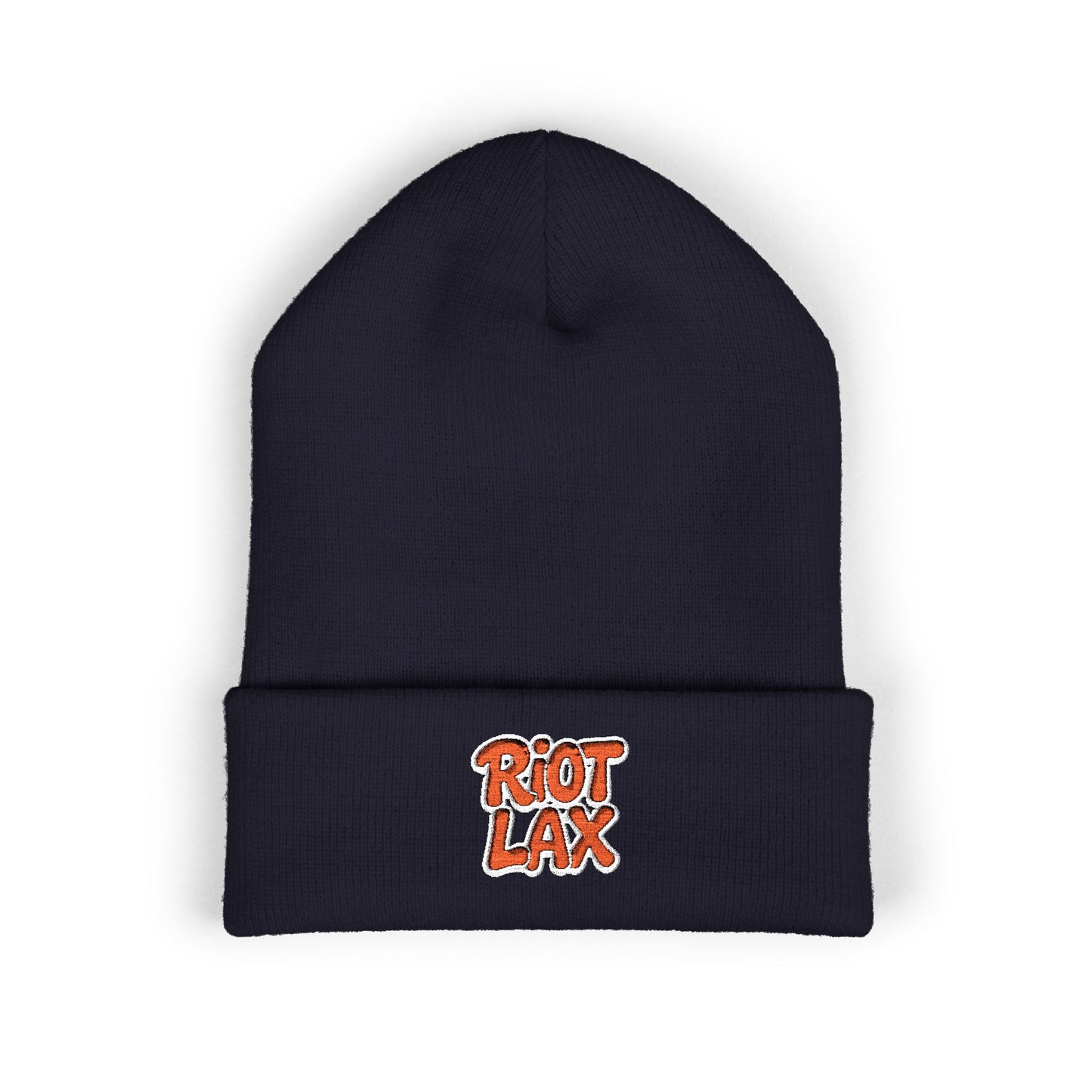 Riot Lax Embroidered Cuffed Beanie