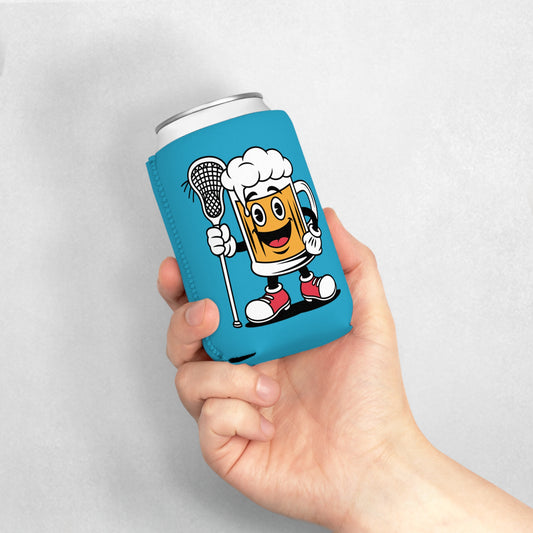 Riot Lax Lacrosse Beer Can Cooler Sleeve