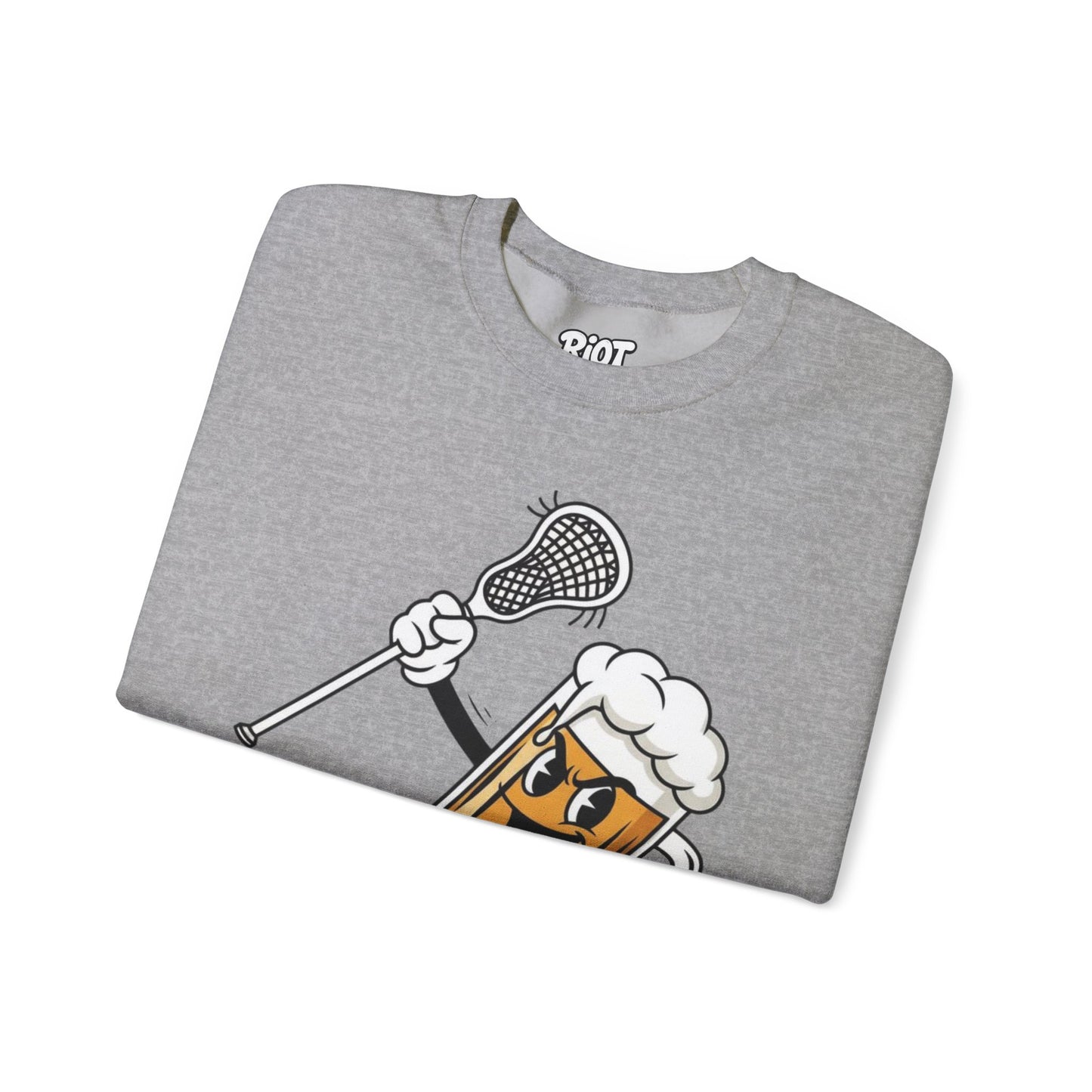 Crewneck Sweatshirt featuring Mascot Chugsy McCradle