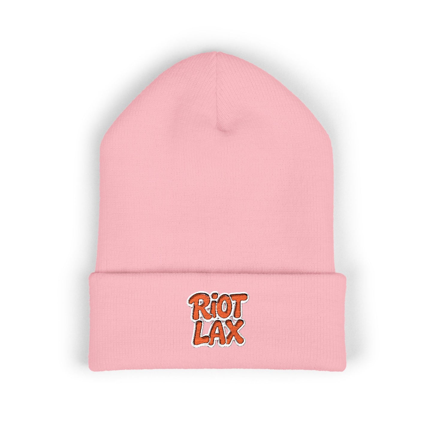 Riot Lax Embroidered Cuffed Beanie