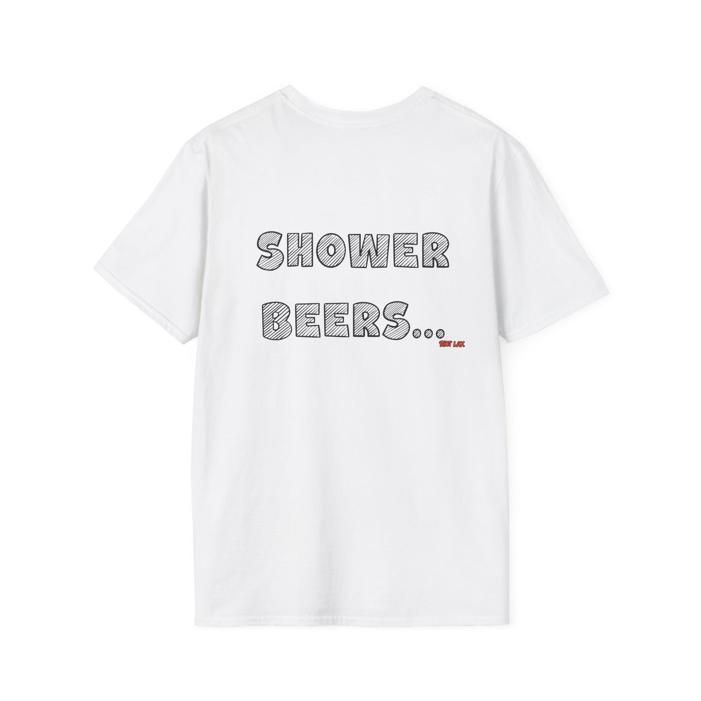 Shower Beers Graphic T-Shirt — Riot Lax Funny Retro Tee