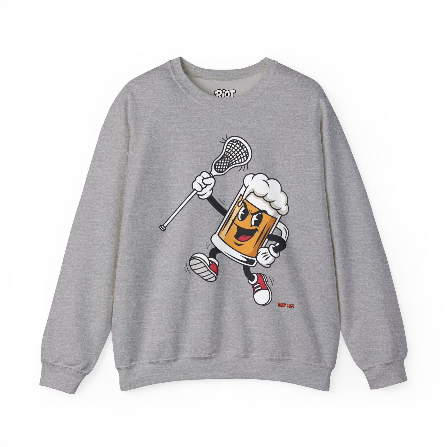 Crewneck Sweatshirt featuring Mascot Chugsy McCradle