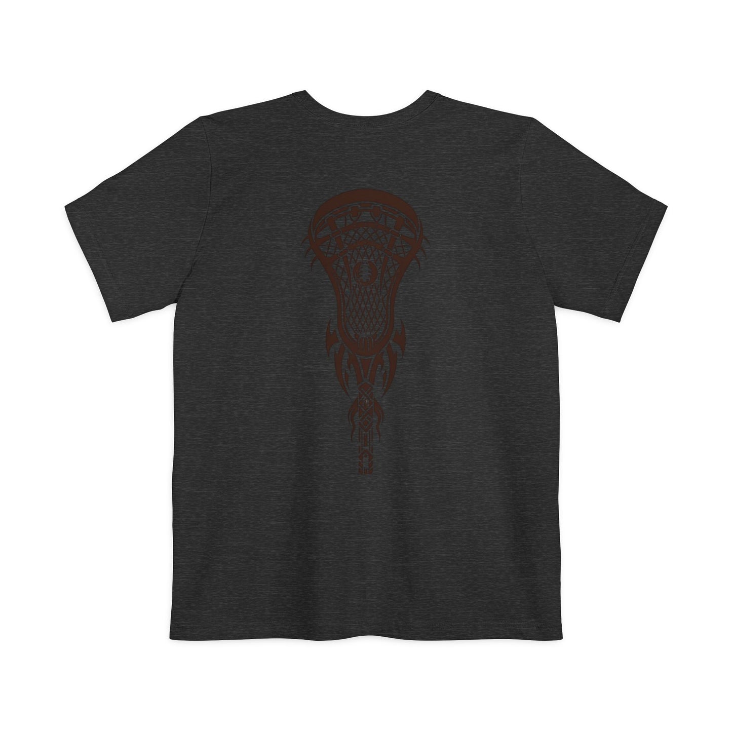 Lacrosse Back Graphic Pocket T-Shirt — Fun Team-Style Design