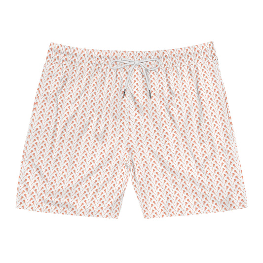 Men's LAX Swim Shorts - Stylish Beachwear, Summer Swim Trunks, Lacrosse Gifts, Perfect for Vacations, Trendy Swimwear